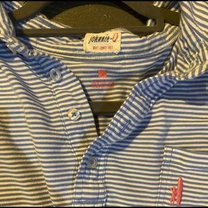 Johnnie O Original Four Button Polo Stripe